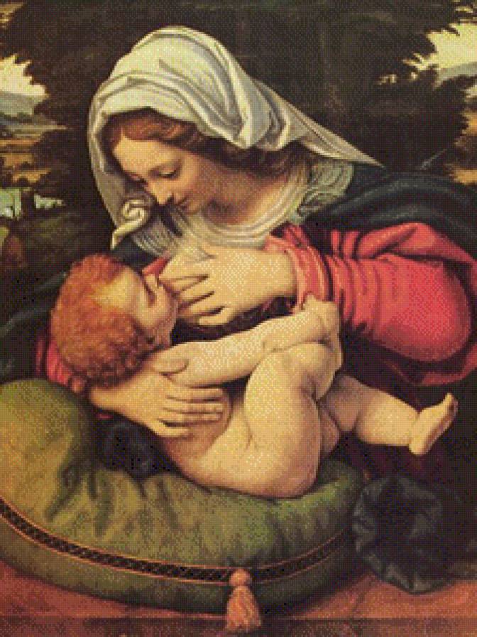 Кормящая Мария - мария, религия, исус - предпросмотр