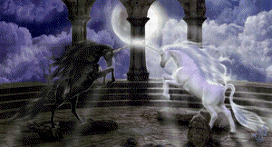 Единороги - единороги, фэнтези - предпросмотр