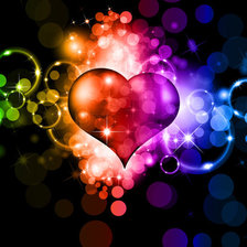 Схема вышивки «буйство сердец»