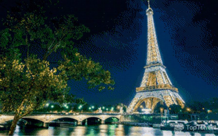 ночной париж - предпросмотр