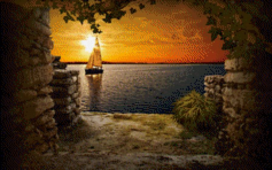 вид на море - предпросмотр