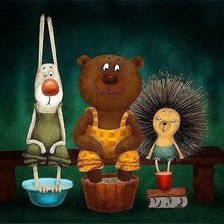 Схема вышивки «Парилка-лечилка»