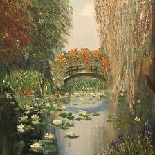 Схема вышивки «лилии»