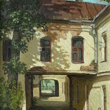 Схема вышивки «арка»