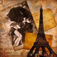 Схема вышивки «Paryż»