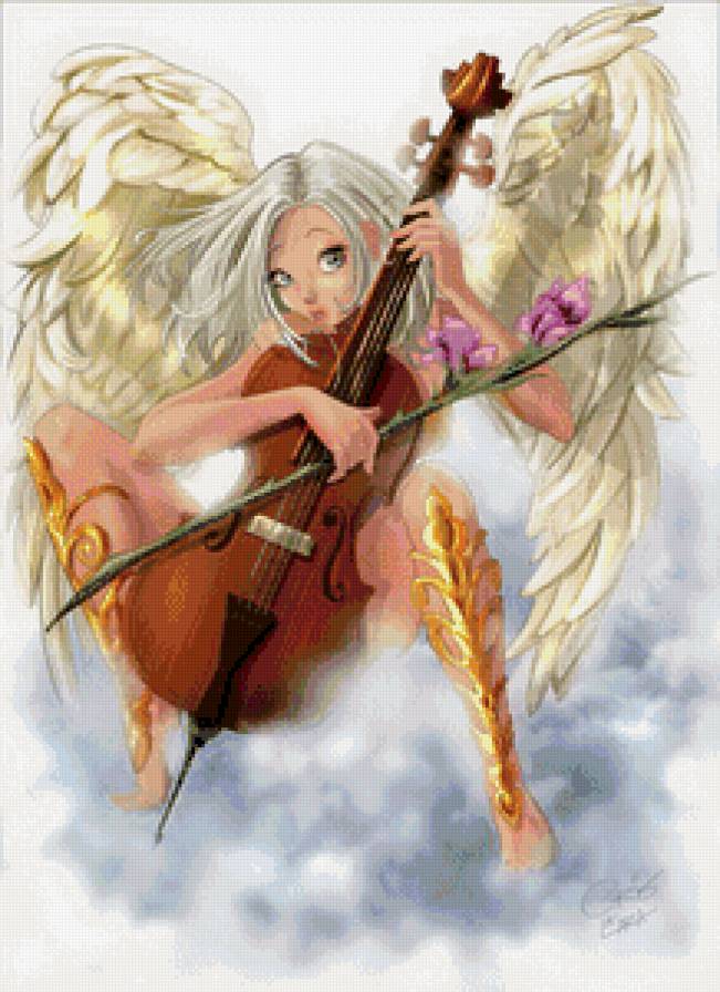 музыкальный ангел - ангел - предпросмотр