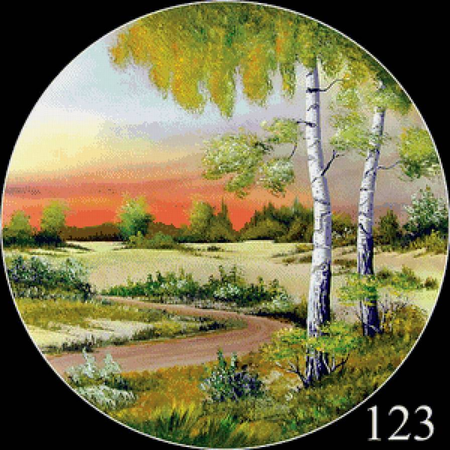 Лето - круг - предпросмотр