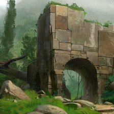 Схема вышивки «арка»