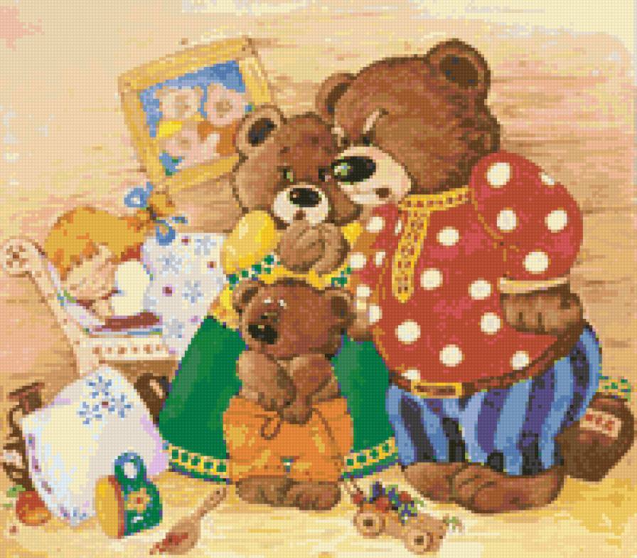 Маша и медведи - машенька, сказки - предпросмотр