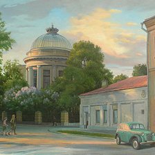 ретро город