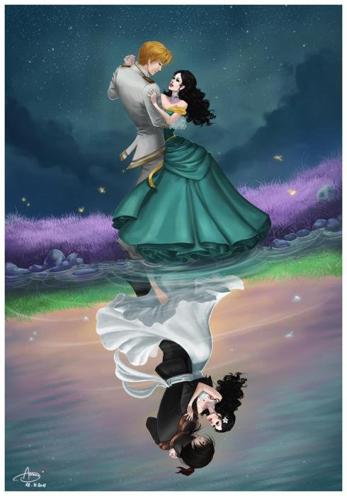 по ту сторону - пара, девушка, парень - оригинал