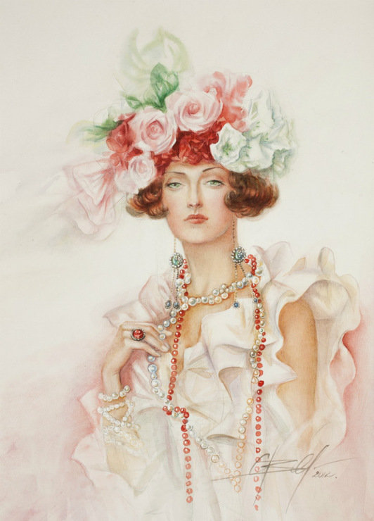 серия ,,женщины" - женщина - оригинал