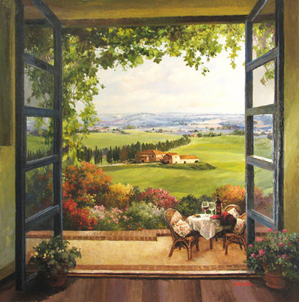 за окном - оригинал