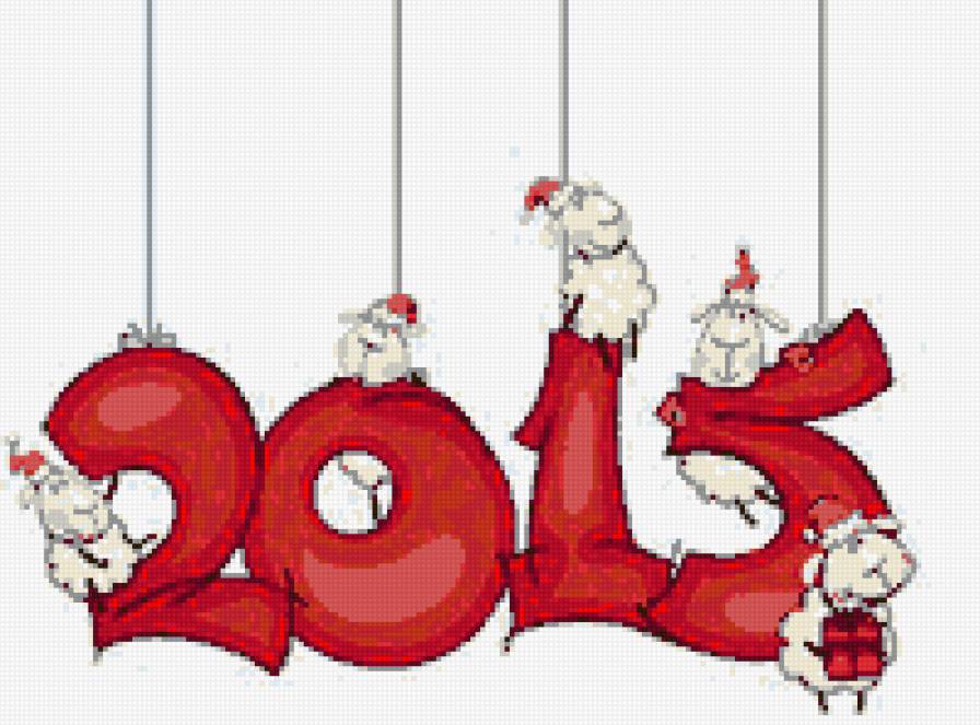 барашки-потешки - символ года 2015, барашки - предпросмотр