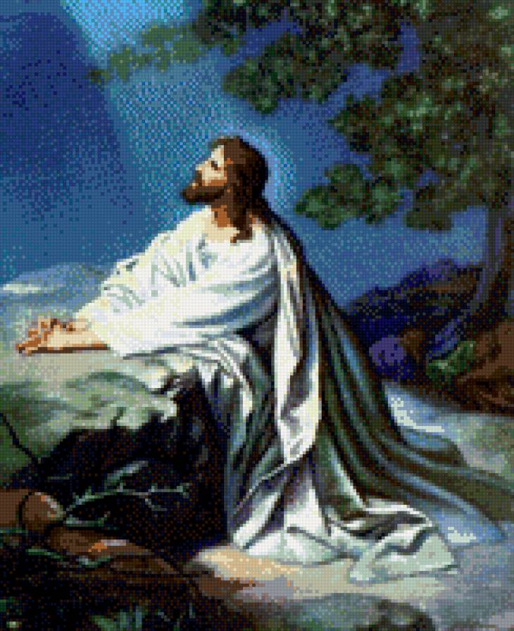 Молитва в Гефсиманском саду - религия - предпросмотр