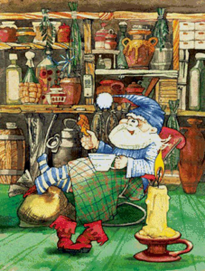 дома - уют, дом, гном - предпросмотр