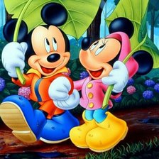 Схема вышивки «минни маус»