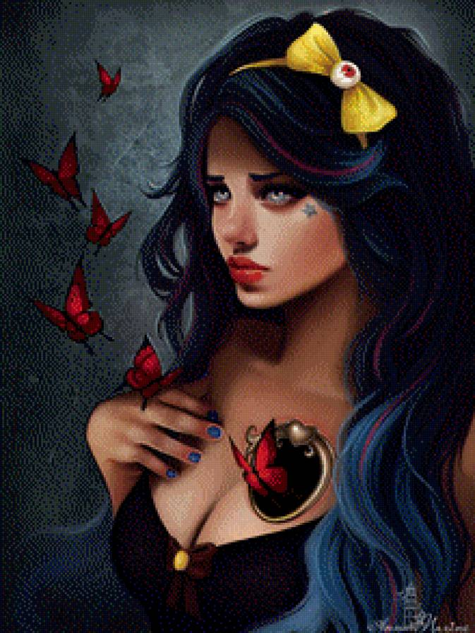 №817470 - бабочки в сердце - предпросмотр