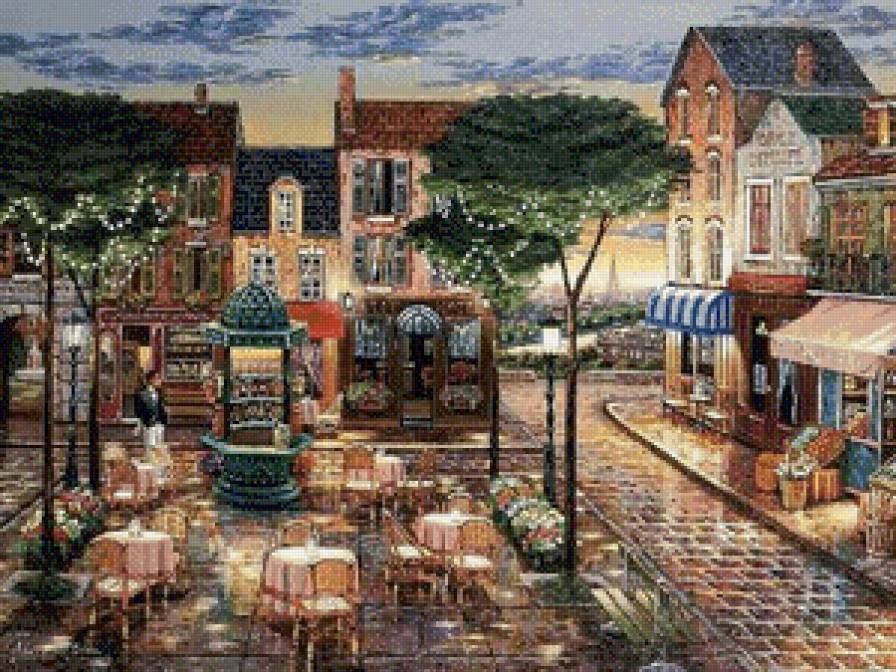 уличное кафе - предпросмотр