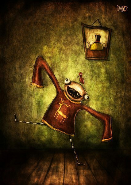 Чудище - оригинал