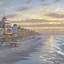 Схема вышивки «у моря»