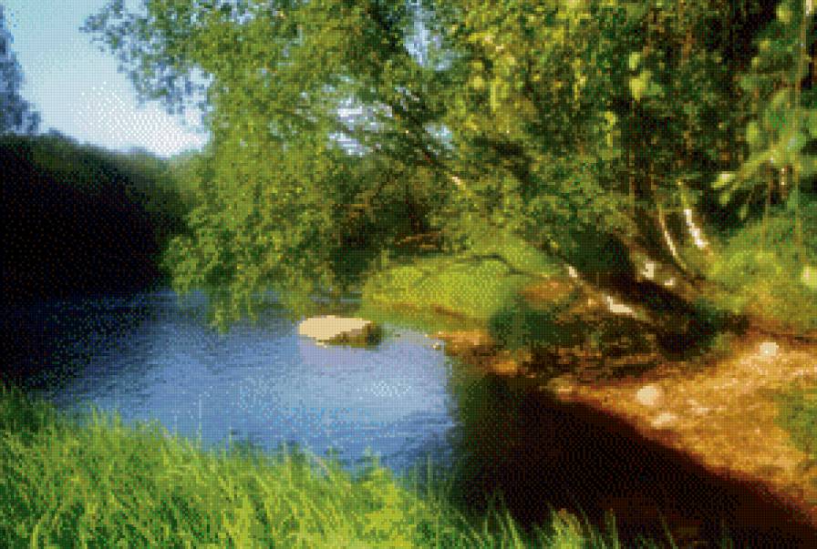 у реки - предпросмотр