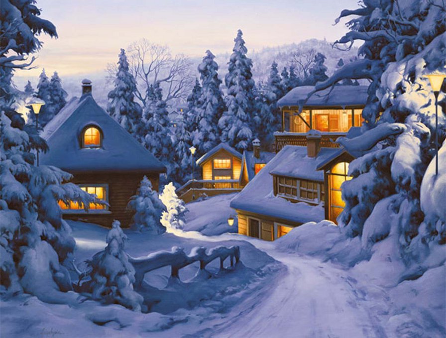 зима - оригинал