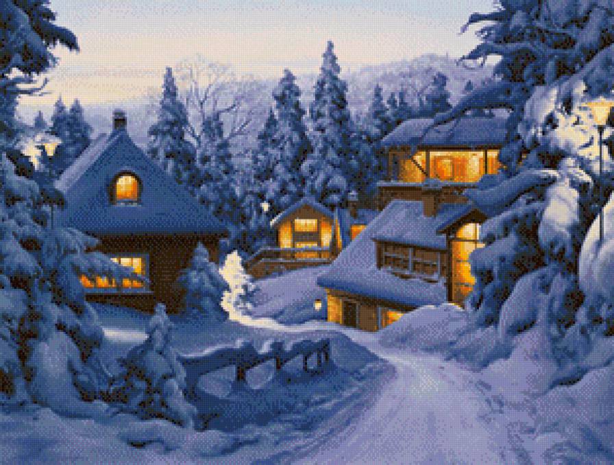 зима - предпросмотр