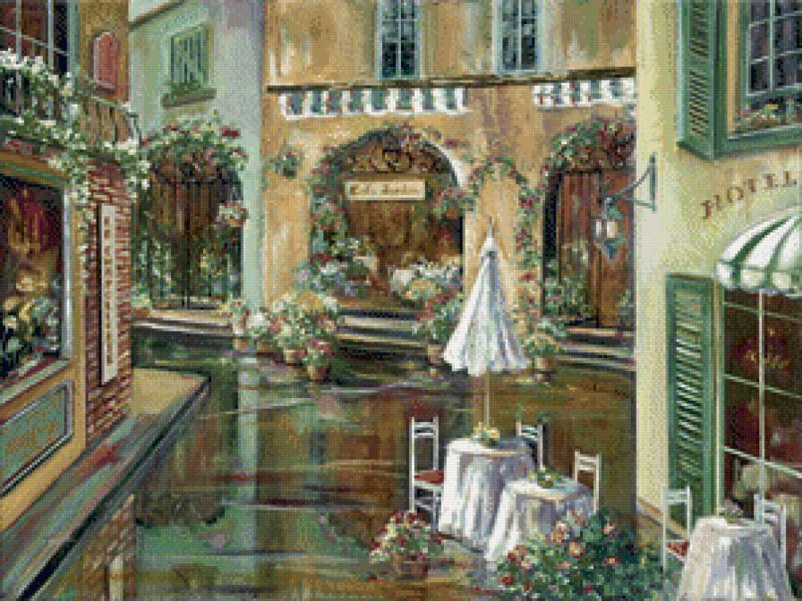 уличное кафе - предпросмотр