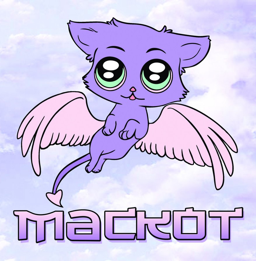 Маскот - кот, маскот - оригинал