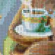 Предпросмотр схемы вышивки «чаепитие» (№818410)