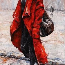 Схема вышивки «Kobieta»