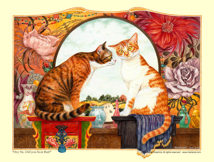 знакомство - котики, коты - оригинал