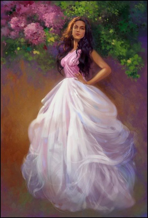 невесомая - девушка - оригинал