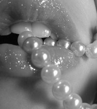 Схема вышивки «губы»