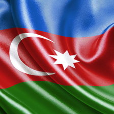 Схема вышивки «Флаг Азербайджана»