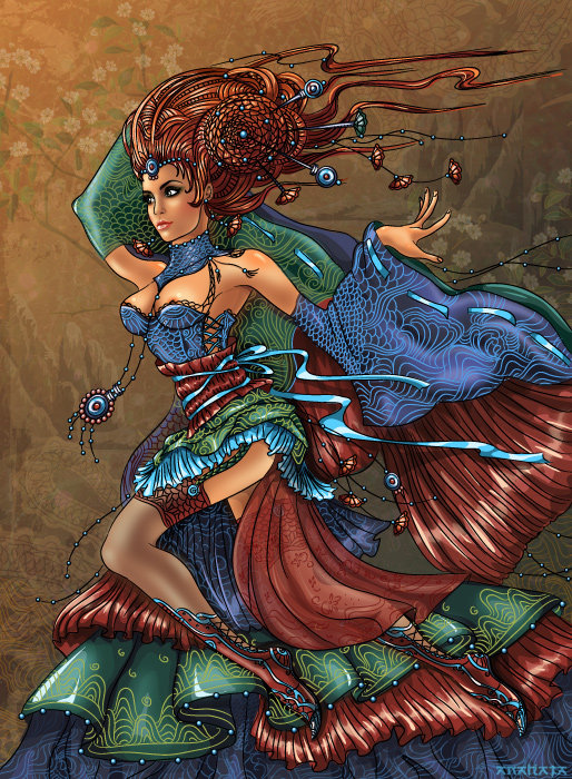 богиня - красавица, богиня, девушка - оригинал