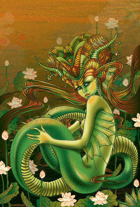 морская богиня - фэнтези - оригинал