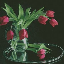 Оригинал схемы вышивки «тюльпаны» (№820008)