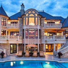 Схема вышивки «Дома 22»