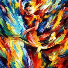 Схема вышивки «Afremov»