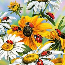 Схема вышивки «во поле»