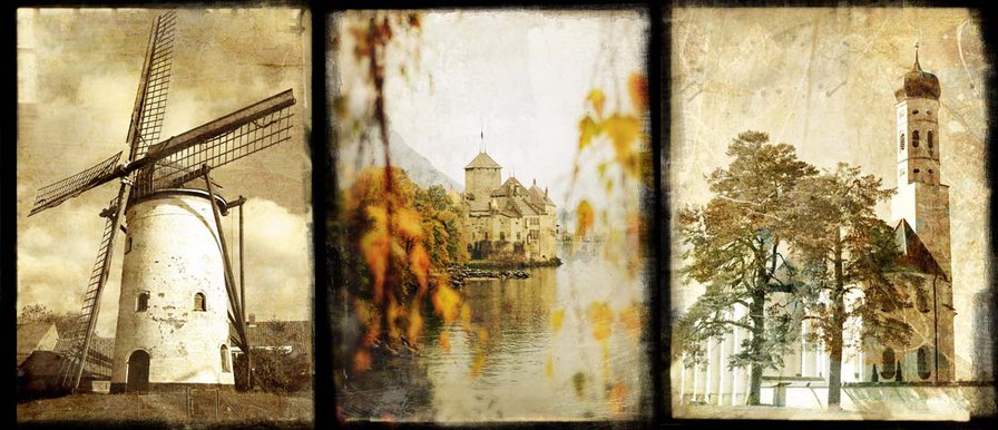 старый город - оригинал