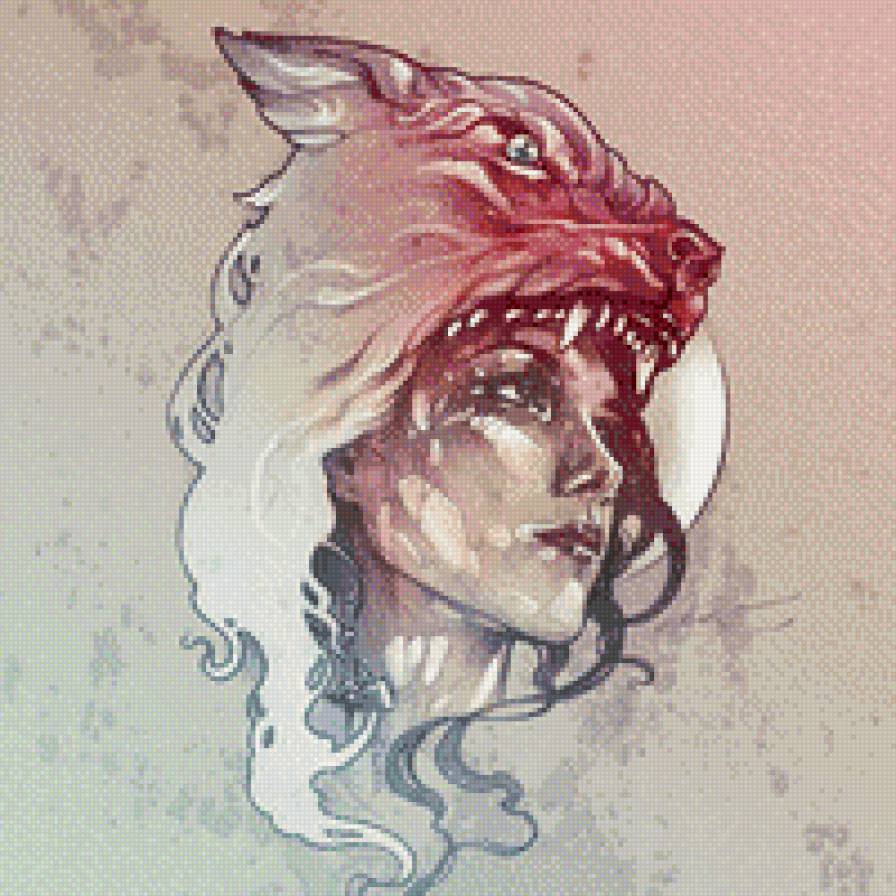 арт - девушка - предпросмотр