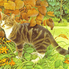 Схема вышивки «осень настала»