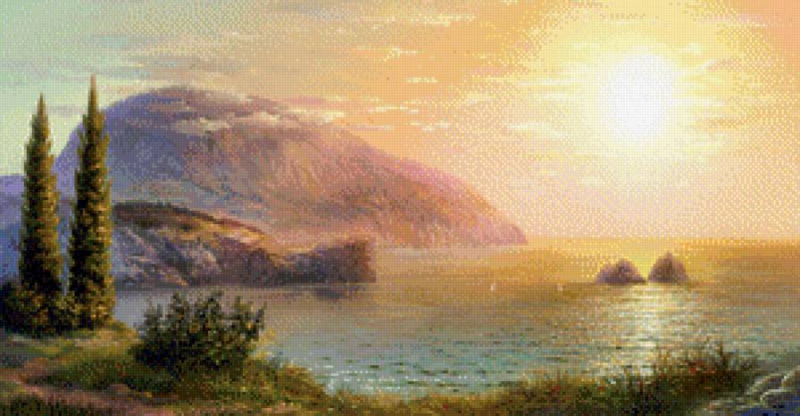 море - картина, живопись - предпросмотр