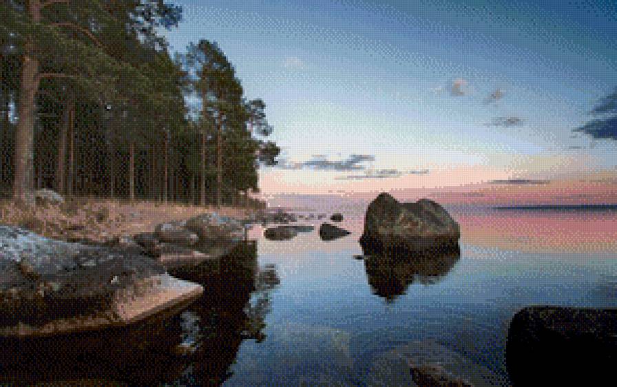 Берег - природа, пейзажи - предпросмотр