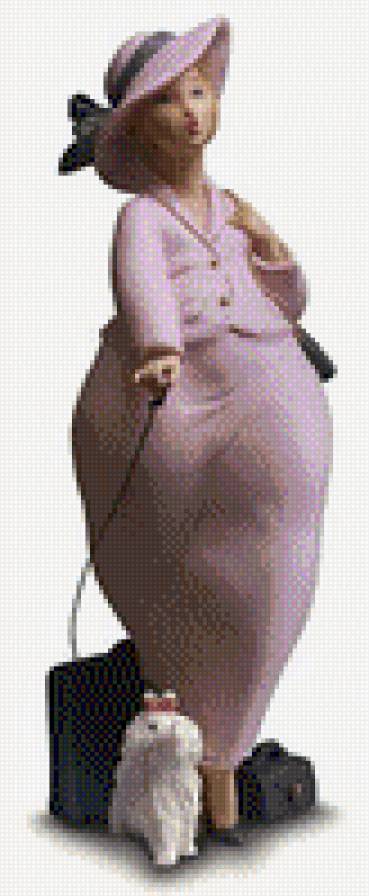 lady violet con puppy - предпросмотр