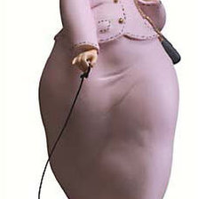 Схема вышивки «lady violet con puppy»