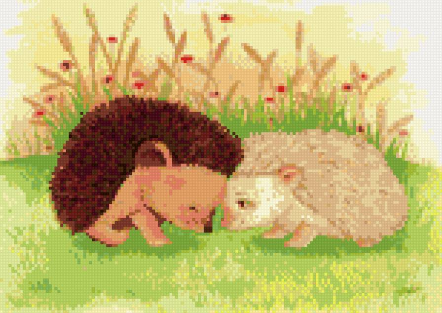 Ёжики - предпросмотр